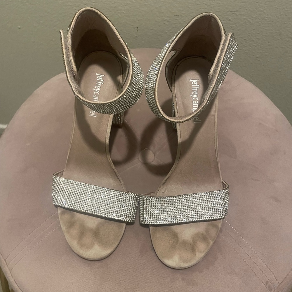 Jeffrey Campbell thick heel sandals